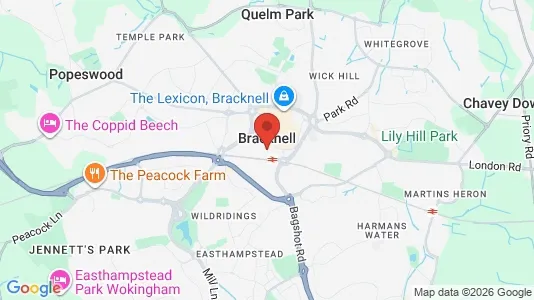 Ladenlokale zur Miete i Bracknell - Berkshire – Foto von Google Street View