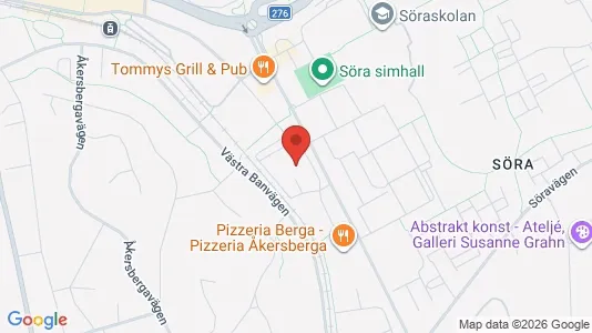 Office spaces for rent i Österåker - kort over placeringen