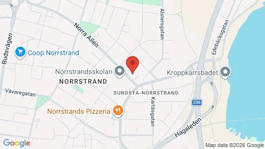 Commercial properties for rent i Karlstad - kort over placeringen