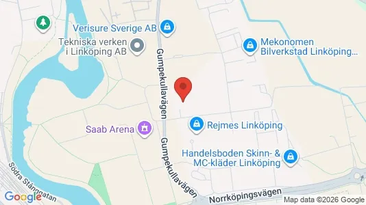 Nieruchomości komercyjne Do wynajęcia i Linköping - kort over placeringen
