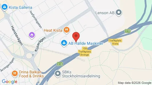 Företagslokaler för uthyrning i Västerort - kort over placeringen