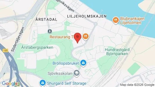 Gewerbeflächen zur Miete i Södermalm – Foto von Google Street View