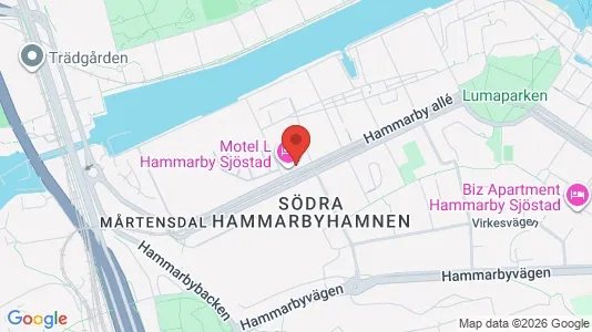 Lokaler til leje i Hammarbyhamnen - Foto fra Google Street View