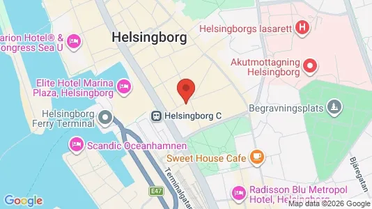 Gewerbeflächen zur Miete i Helsingborg – Foto von Google Street View