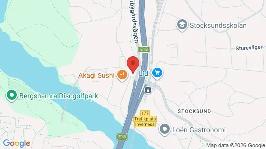 Commercial properties for rent i Danderyd - kort over placeringen