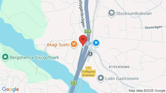 Commercial properties for rent i Danderyd - kort over placeringen