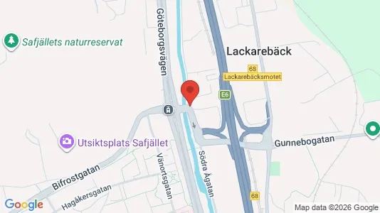 Liikekiinteistöt Vuokrattavana i Mölndal - kort over placeringen