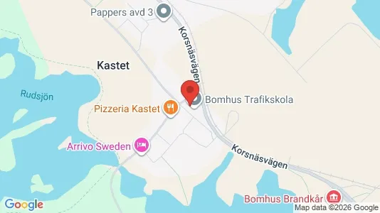 Commercial properties for rent i Gävle - kort over placeringen