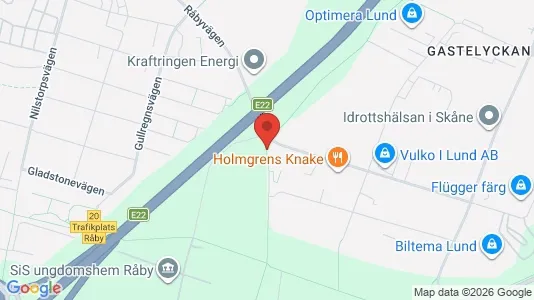 Liikekiinteistöt Vuokrattavana i Lund - Kuva Google Street Viewstä