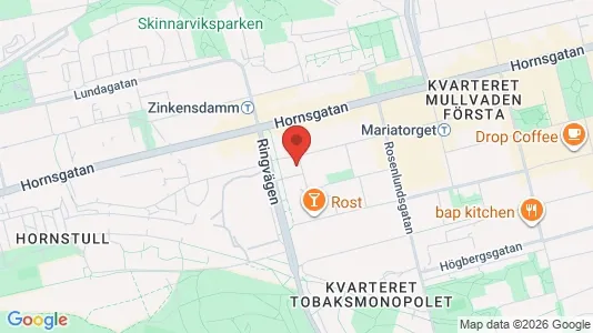 Commercial properties for rent i Södermalm - kort over placeringen