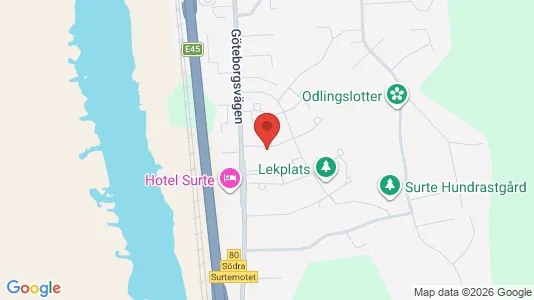 Liikekiinteistöt Vuokrattavana i Ale - kort over placeringen