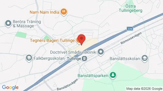 Commercial properties for rent i Botkyrka - kort over placeringen