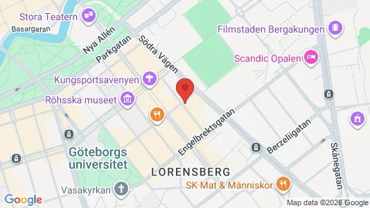 Lokaler til leje i Gøteborg Centrum - Foto fra Google Street View
