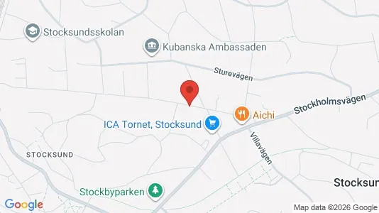 Propiedades comerciales En alquiler i Danderyd - kort over placeringen