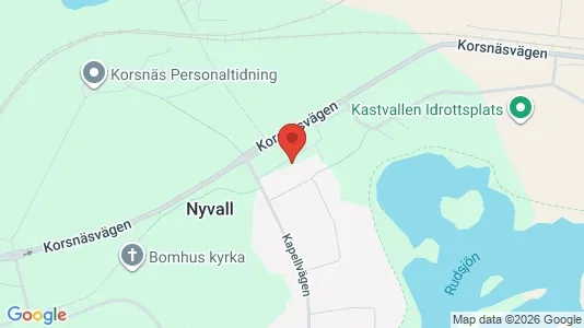 Commercial properties for rent i Gävle - kort over placeringen