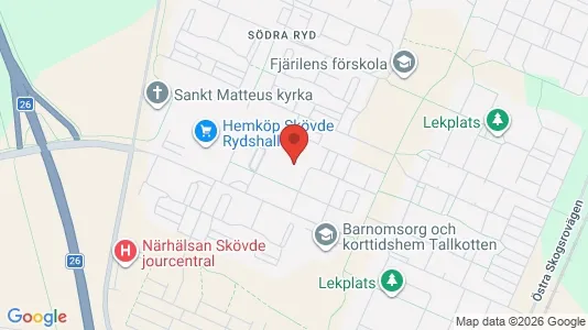 Lokaler til leje i Skövde - Foto fra Google Street View
