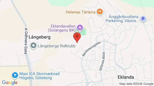 Commercial properties for rent i Mölndal - kort over placeringen
