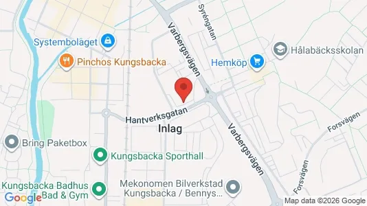 Lokaler til leje i Kungsbacka - Foto fra Google Street View