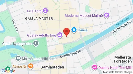 Lokaler til leje i Malmø Centrum - kort over placeringen