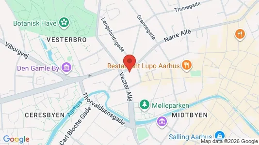 Espacios de oficina En alquiler i Aarhus C - Foto de Google Street View