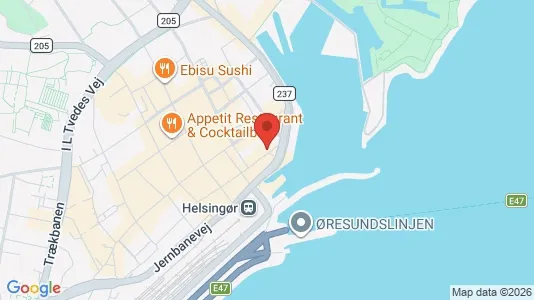 Espacios de oficina En alquiler i Helsingør - Foto de Google Street View