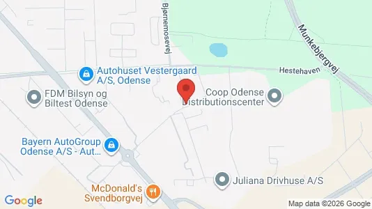 Lager til leie i Odense S – Bilde fra Google Street View
