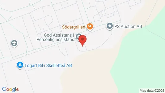 Toimistotilat Vuokrattavana i Skellefteå - Kuva Google Street Viewstä