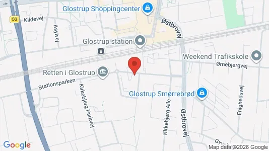Toimistotilat Vuokrattavana i Glostrup - Kuva Google Street Viewstä