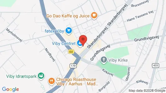 Office spaces for rent i Viby J - kort over placeringen
