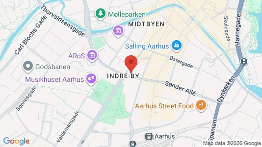 Espacios de oficina En alquiler i Aarhus C - Foto de Google Street View