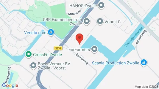 Büros zur Miete i Zwolle – Foto von Google Street View