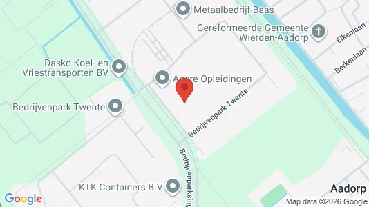 Industrial properties for rent i Almelo - kort over placeringen