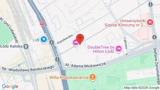 Espacios de oficina En alquiler i Łódź - Foto de Google Street View