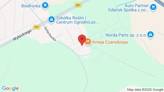 Kontorlokaler til leje i Gdańsk - kort over placeringen