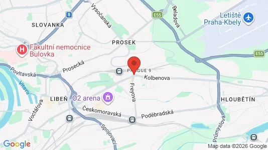 Lokaler til salg i Prag 9 - Foto fra Google Street View