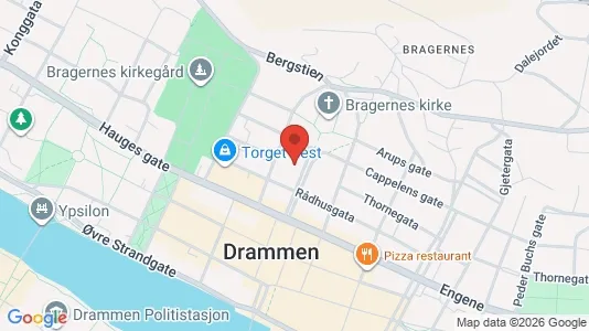 Mietwohnungen zum Kauf i Drammen – Foto von Google Street View