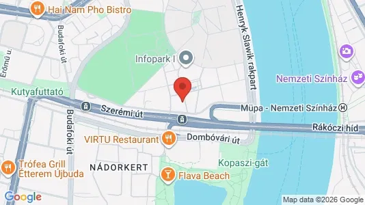 Toimistotilat Vuokrattavana i Budapest Újbuda - Kuva Google Street Viewstä