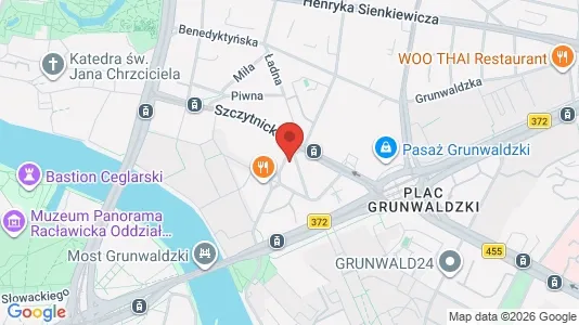 Lokaler til leje i Wrocław - Foto fra Google Street View