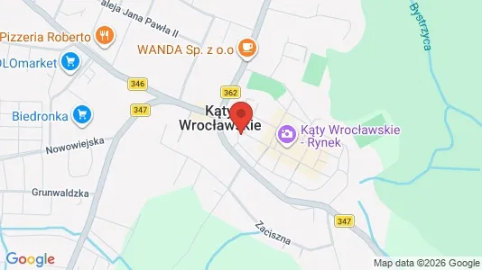 Commercial properties for rent i Wrocławski - kort over placeringen