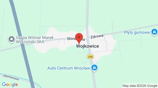 Commercial properties for rent i Wrocławski - kort over placeringen