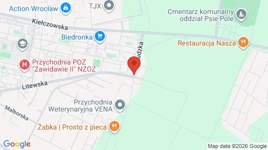Lokaler til leje i Wrocław - Foto fra Google Street View