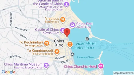 Lokale biurowe Do wynajęcia i Chios - kort over placeringen