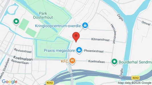 Lokaler til leie i Alkmaar - kort over placeringen