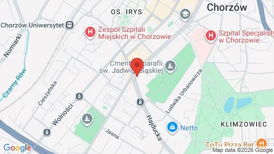 Kontorlokaler til leje i Chorzów - Foto fra Google Street View
