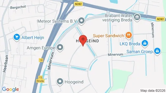 Kontorlokaler til leje i Breda - Foto fra Google Street View