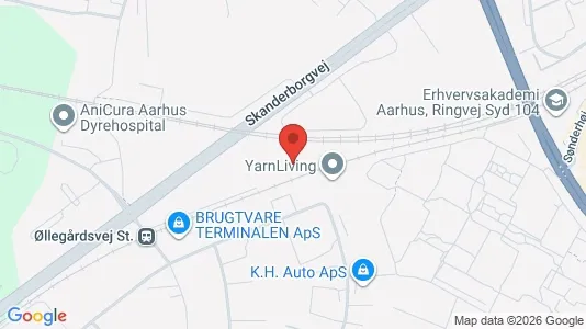 Commercial properties for sale i Viby J - kort over placeringen