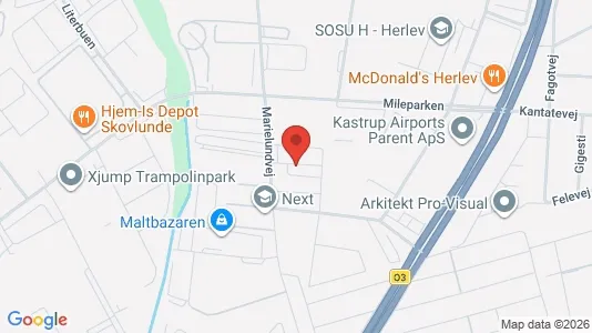 Büros zur Miete i Herlev – Foto von Google Street View