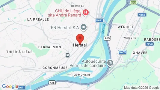 Tiendas En alquiler i Herstal - Foto de Google Street View