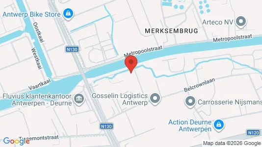 Werkstätte zur Miete i Schoten – Foto von Google Street View