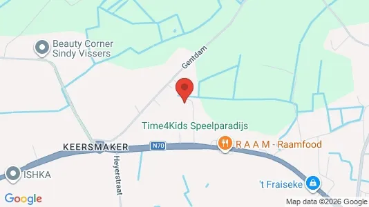 Industrial properties for rent i Lokeren - kort over placeringen